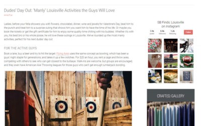 StyleBlueprint: Dude’s Day Out – Manly Louisville Activities Guys Love