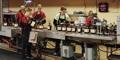 Bottling Line on Maker's Mark Distillery Tour