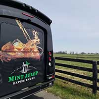 Mint Julep Tour Bus at Horse Farm