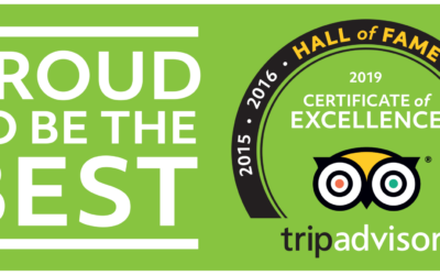 Mint Julep Experiences Earns 10th Consecutive TripAdvisor Certificate of Excellence and Hall of Fame Recognition