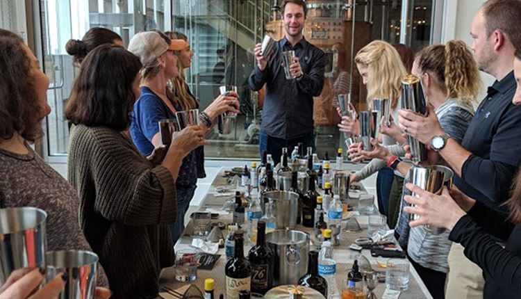 Mixology Class in Louisville on the Bourbon Trail