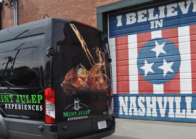 VIP Nashville Mural Sightseeing Transportation by Mint Julep Experiences