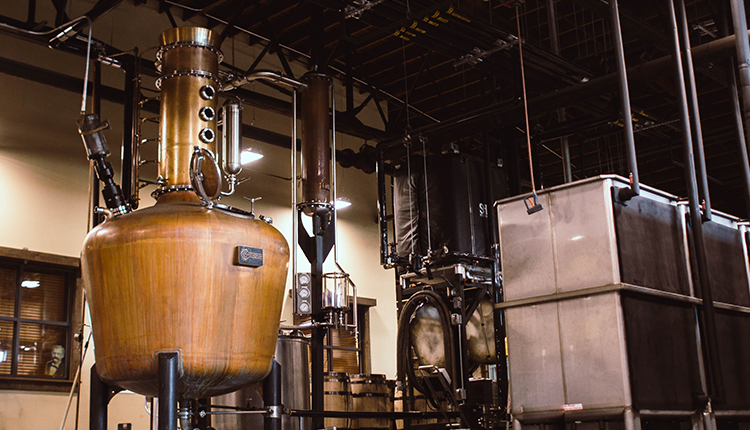 Copper Still at Nashville Whiskey Distillery