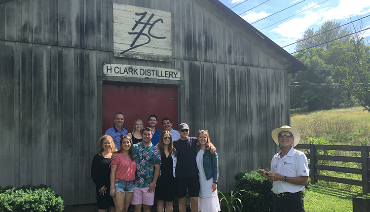 Group Tour to H Clark Distillery near Nashville