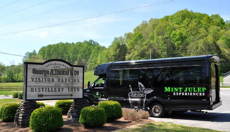 mid-size passenger van used in Custom Nashville Packages and Transportation