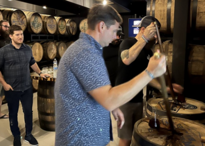 group thieving during single barrel select experience nashville,tn