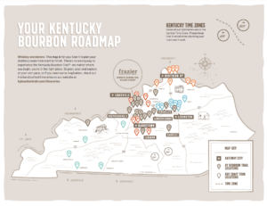Kentucky Bourbon Trail Map