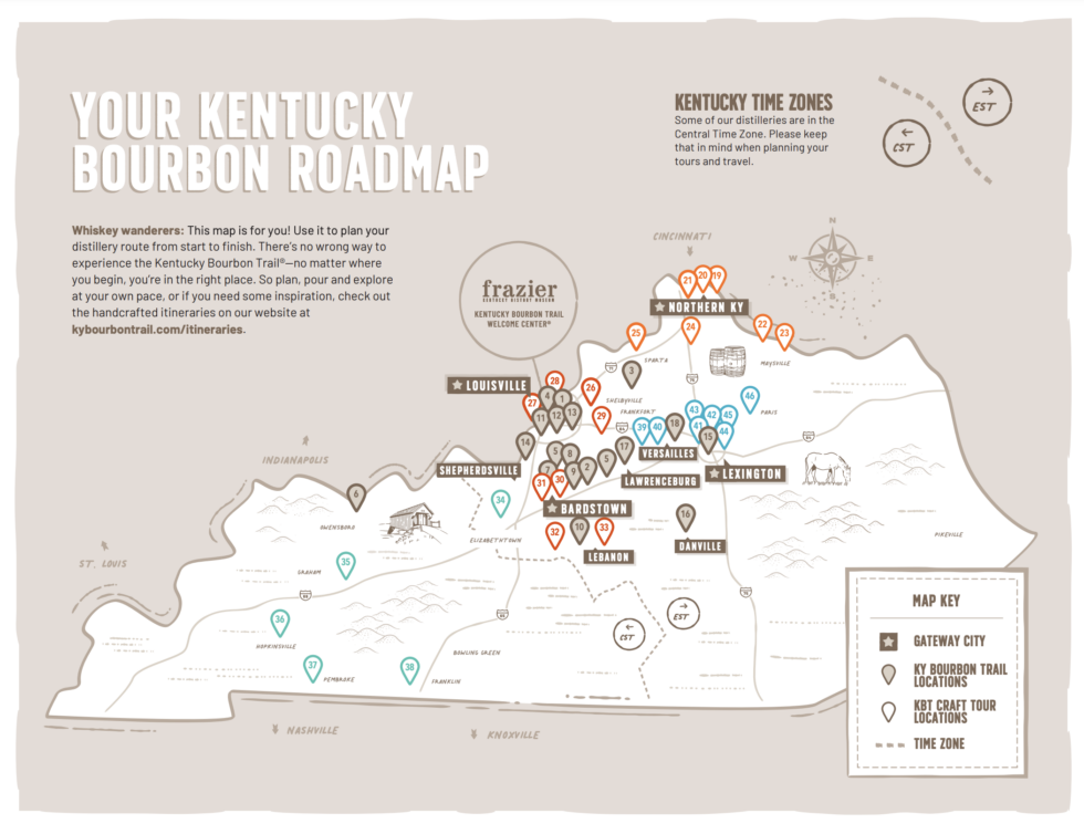 Extensive Kentucky Bourbon Trail® Guide: Start Planning Your Trip