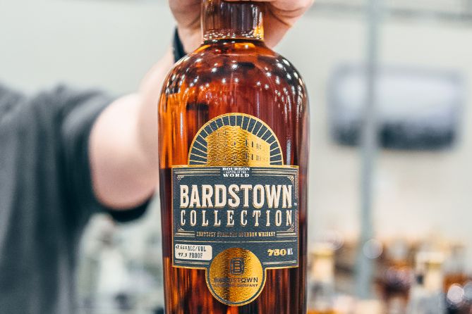 bottle of Bardstown Collection bourbon