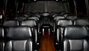 interior of passenger buses