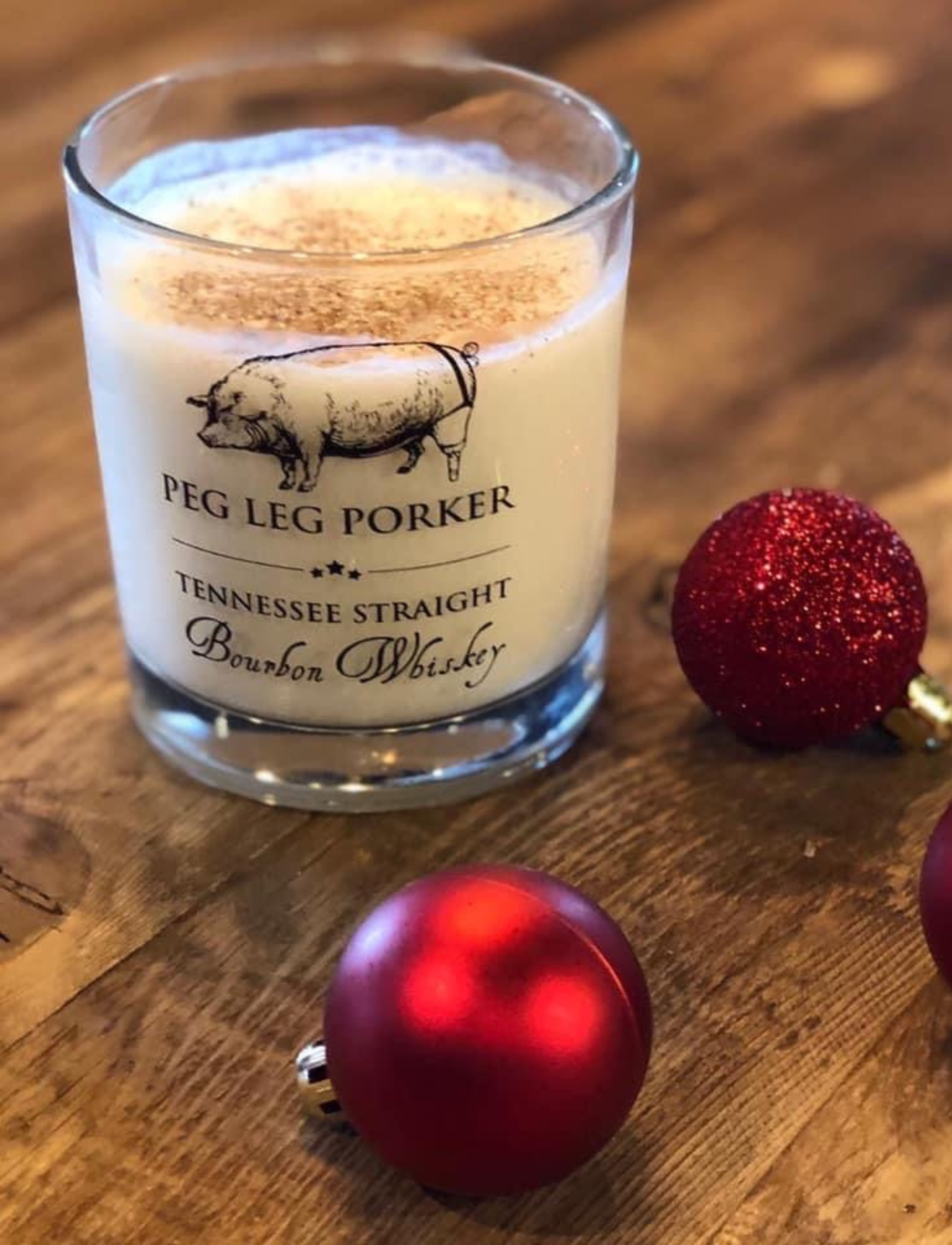 Peg Leg Porker Bourbon Whiskey festive cocktail