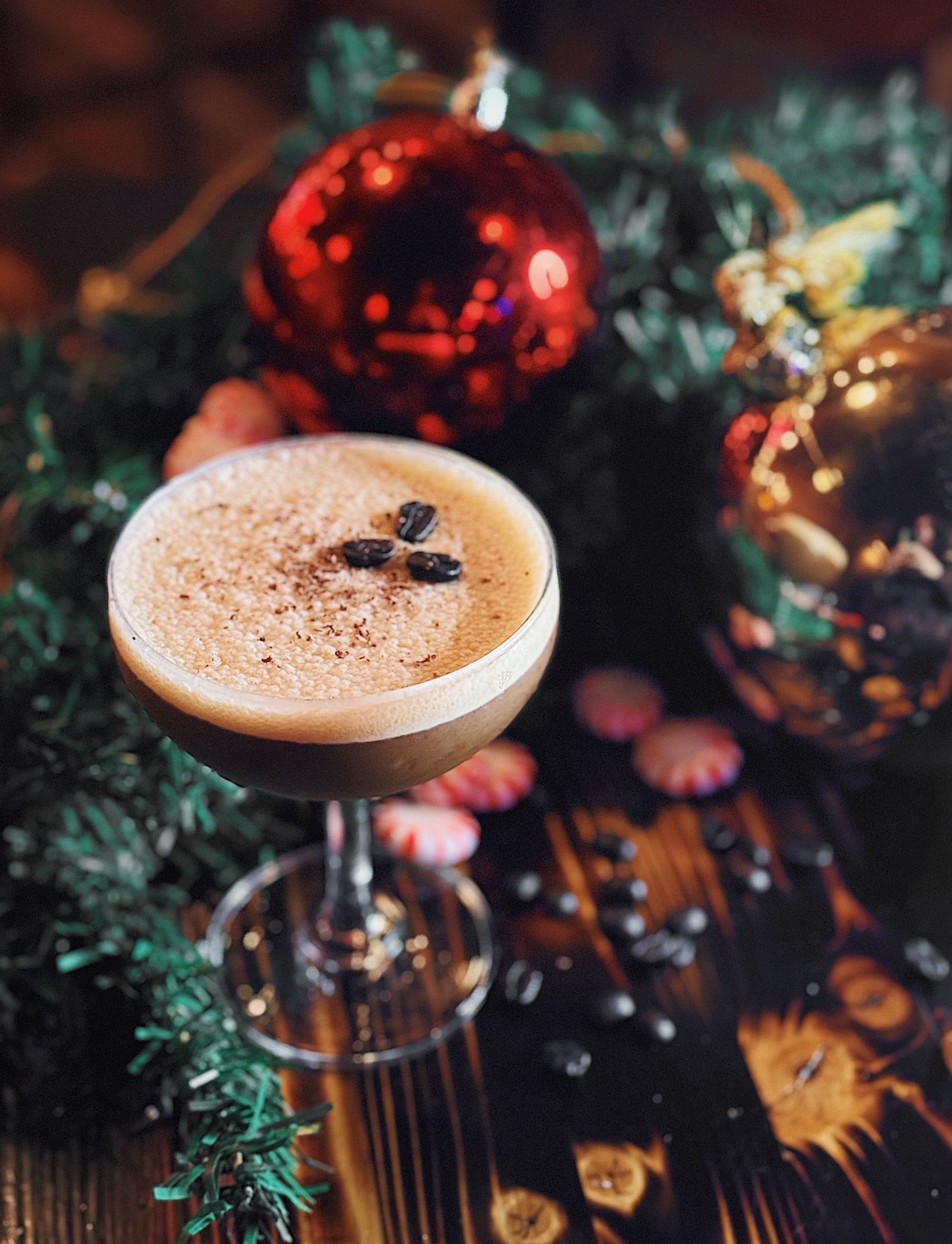 Festive espresso martini