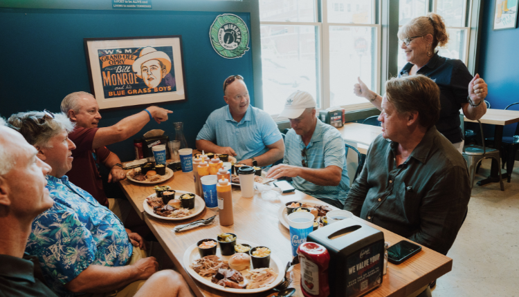 small group food tour of nashville bbq